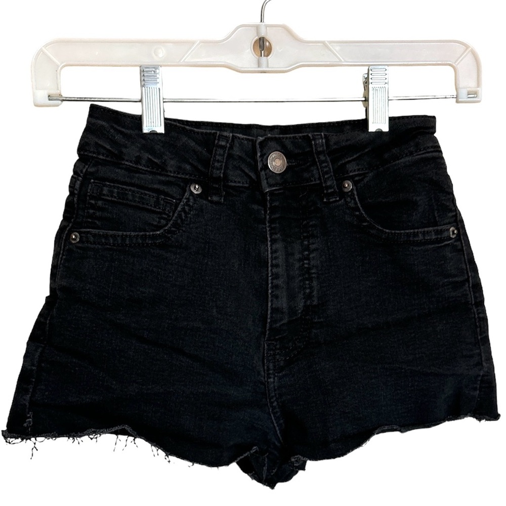 Forever 21 Black Kids Denim Shorts